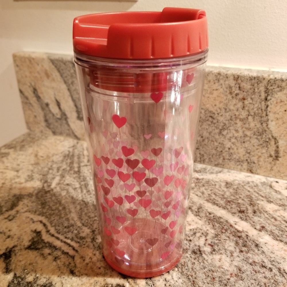 🚫SOLD✔  Starbucks Valentines Heart Mini Tumbler